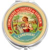 NewCharms Camembert Dairy Design Compact with Mirrors - Perfect Pocket