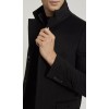Reiss Mens Coal Winter Overcoat Black Small RRP$645