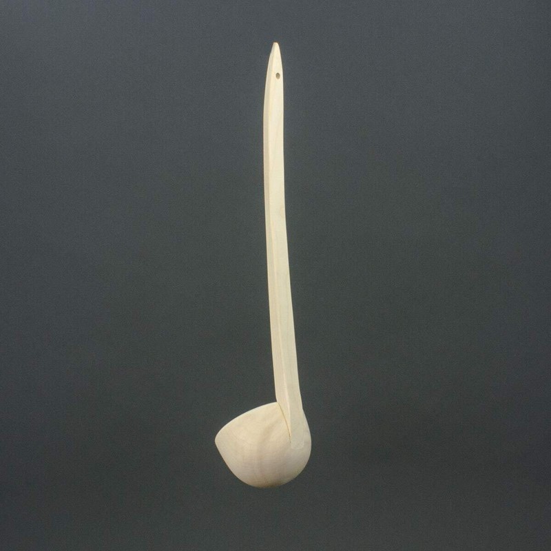Vehi Mercatus Ehr Large Wooden Ladle 56 cm Long