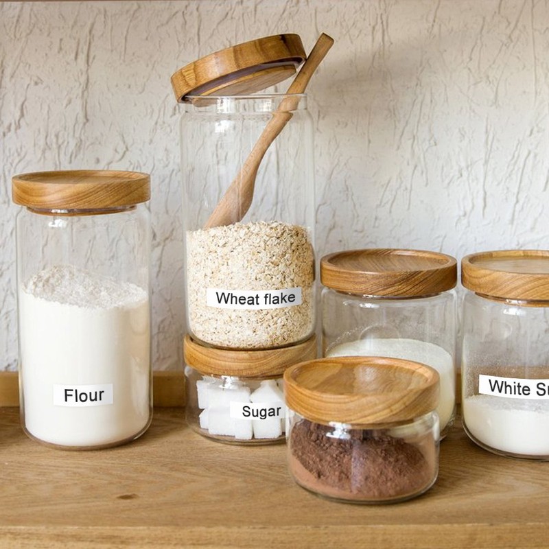 Laminated Label Tape Compatible with Brother, Black on White, Pack