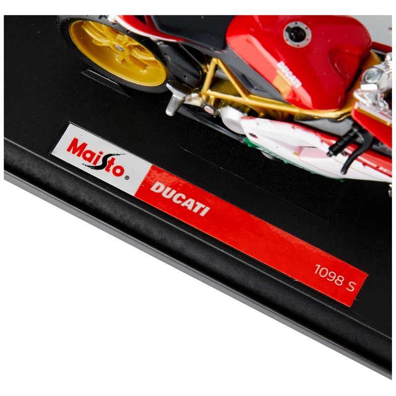 Maisto Ducati 1098S -1:18 Scale - Modellino di Moto da
