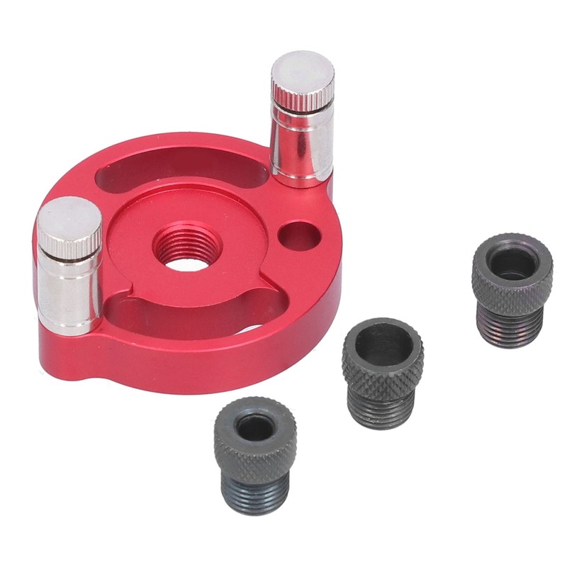 Vertical Dowel Jig Round Aluminum Alloy Self Centering Drill Guide