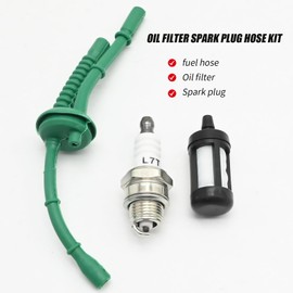 JUUDDENPARTS Fuel Hose Pipe Service, Oil Filter Spark Plug Hose Kit, Replacement for Stihl BG45 BG55 BG65 BG85 SH55 SH85 Blowers FS55