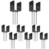 FMhotu 4x4 Concrete Post Base(8 PCS), Deck Post Base Holder