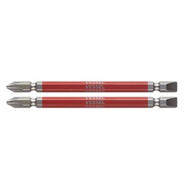 Vessel Double-Head Combi Rigid Bit, Colored, +2/-6 x 110, Set of 2 GS142611