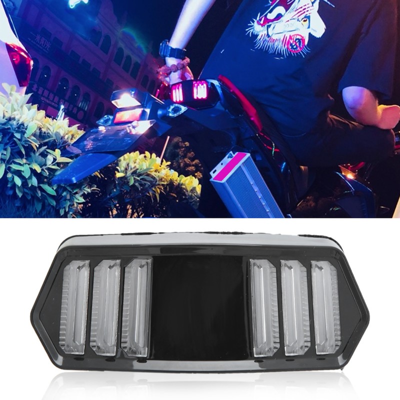 Motorcycle LED Integrated Tail Light Turn Signal Fit for Honda