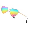 Kids Polarized Heart Shape Sunglasses for Toddler Girls Age 3-10,