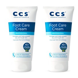 FMHOME CCS Foot Care Cream 175 ML (2 Pack)- Intensive Moisturizing for Dry, Cracked Feet,Moisturise and Soften Hard, Rough Skin.