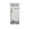 Eaton Universal Full Slide Dimmer 120V, White