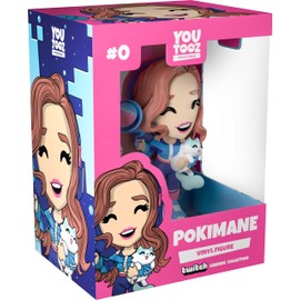 Youtooz Twitch Legends Vinyl Figure, Collectible Limited Edition Streamer Figure from The Twitch Legends Collection (Pokimane)