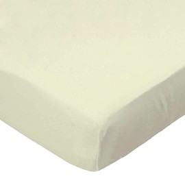 SheetWorld Baby Fitted Cradle Sheet 18 x 36 inches, 100% Cotton Flannel Sheet, Unisex Boy Girl, Flannel FS5 - Yellow, Made in USA