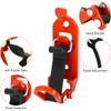 QWORK® 4 Pack Shovel Holder, Shovel Mount for Roof Rack,