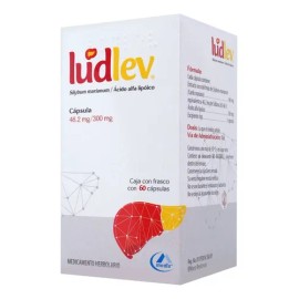 Ludlev Cápsula 140/300 Mg, 60 Cápsulas