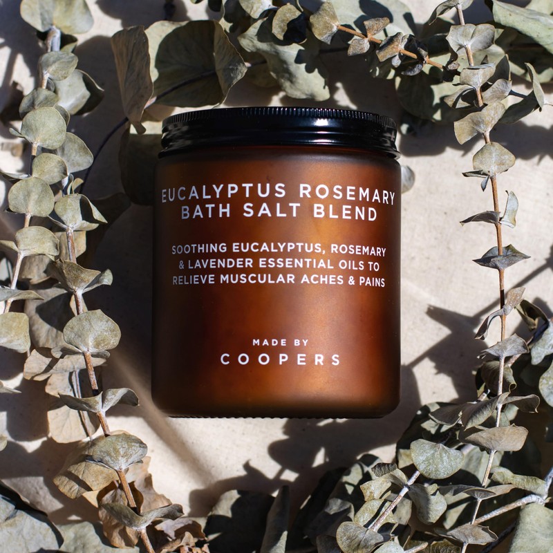 Made by Coopers Eucalyptus Rosemary Soothing Bath Salt Mix with