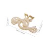 OHPHCALL Metal Hair Claw Clip for Thick Hair Large Claw