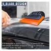 Small Squeegee, PPF Window Tint Squeegee, Rubber Non-Slip Handle Tint