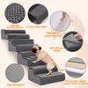 ROYALAY 4 Pack Dog Ramp for Stairs, Interlocking Dog Stairs