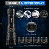 Flashlights LED High Lumens Rechargeable, Goreit 20,000 Lumens XHP70.2 Super