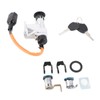 Ignition Switch Assembly Stainless Steel for Chinese GY6 Electric Scooter