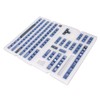 PBT Keycaps 128 Keys Japanese Keycaps Cherry Height DIY Practical