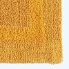 Homescapes Premium Shower Mat, Mustard Yellow, 50 x 50 cm
