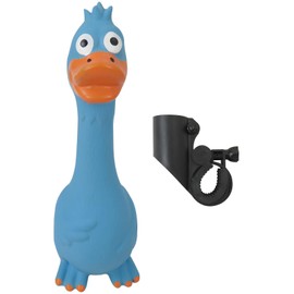 WELURE Duck Shape Bicycle and Scooter Horn Fit for Bicycles and Bike, Squeaks Up to 25 Seconds - Blue