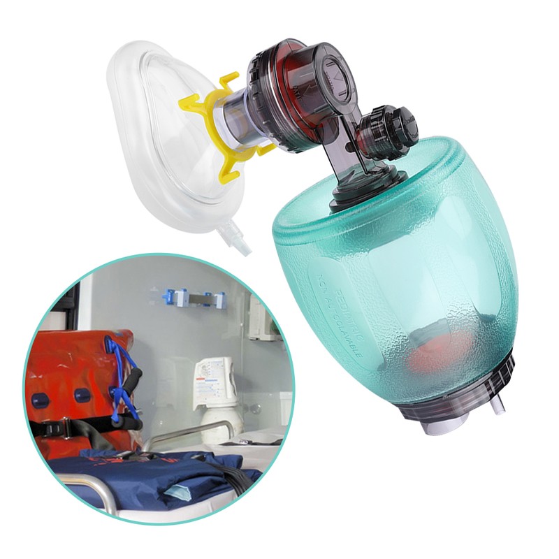 PVC Simple Style Manual Resuscitator Emergency Artificial Respiration Resuscitation ToolFor