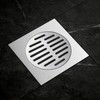 Vonty Stainless Steel Round Floor Drain Cover 6 Inch -