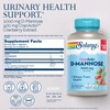 Solaray D-Mannose 1000mg with CranActin Cranberry Supplement 400mg, Urinary Tract