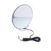 4" Peep Mirrors w/Turn Signals, Fits Driver and Passenger -