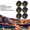 6pcs Pool Cue Tips Professional Multi Layers Billiard Pool Cue