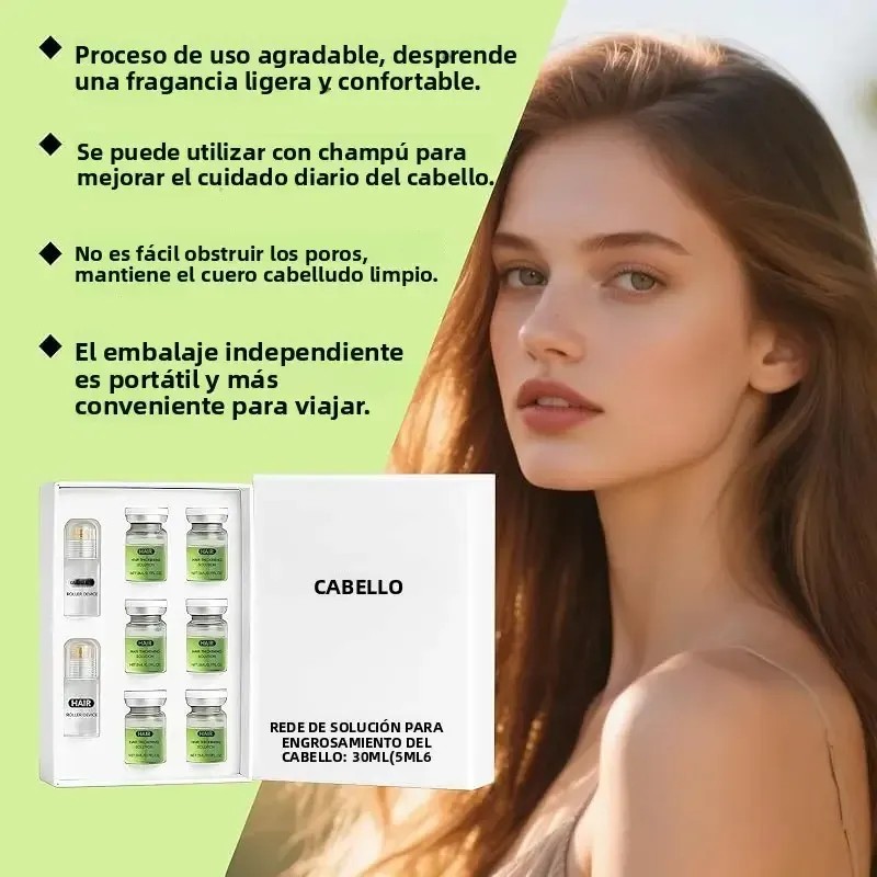 Sérum de Microagujas con Biotina para el Crecimiento Capilar
