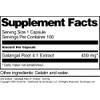 Galangal Root 4:1 Extract - 450 mg (100 Capsules, ZIN: