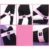 Elastic Pilates & Yoga Resistance Band for Exercise, Hip-Up & Stretching Squat Band Pink