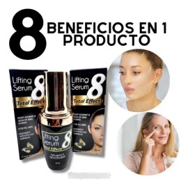 Sérum Antiedad Dizao Total Effects 8 Lift para Piel Normal Rostro y Cuello