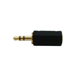 3A Company AAD-25S35S Stereo Ultra Mini (Female) - Stereo Mini (Male) Conversion Plug φ0.1 inch (2.5 mm - φ3.5 mm)