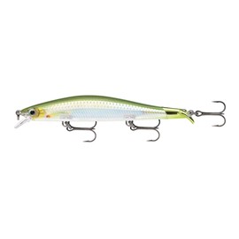 Rapala Ripstop Lure, Size 12, 4 3/4" Length, 4'-5' Depth, 1/2 oz, 3-#5 Hooks, Herring, Per 1, Multi, One Size (RPS12HER)