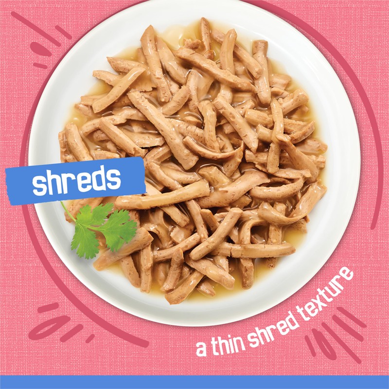 Purina Friskies Shreds With Salmon in Sauce Wet Cat Food