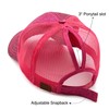 C.C Gorra de béisbol Lisa Hatsandscarf (BT-6), Glitter-Hot Pink, Talla