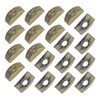 MABAHON Diameter Nut Washer Half Moon, Screw Nut Connection Pieces