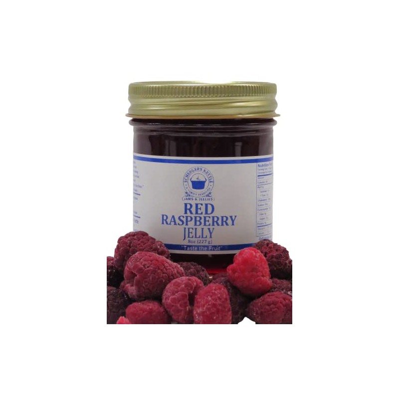 Red Raspberry Jelly, 8 oz