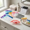 Pack of 27 Portable Pill Pill Bags Transparent Plastic Mini