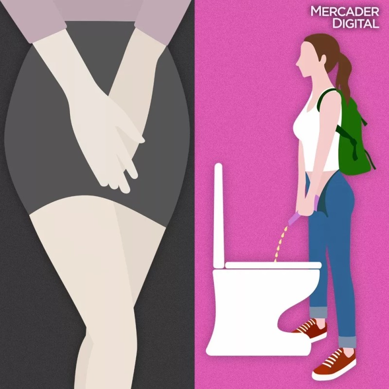 Mercader Digital 3 Pzs Urinal Femenino Portable Orinal De Silicón