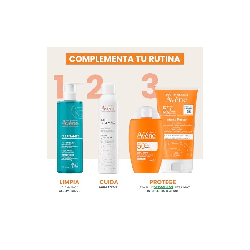 AVENE Intense Protect FPS 50+, Protector Solar Facial y Corporal