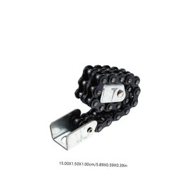 Gatuida Drum Kit Pedal Chain Replacement Durable Material Easy to Install Creative Pedal Chain Accessory for Drummers Convenient