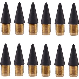 Set of 6 Metasil Pencils Eternity Pencils, Forever Inkless Pencils, Infinite Pencils Art Sketch Painting Tool (12 Pencil Heads)