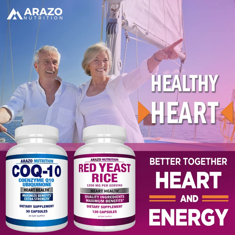 Arazo Nutrition Red Yeast Rice Extract 1200 MG – Citrinin