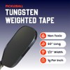 Pickleball Paddle Tungsten Tape Roll, Ultra Thin 1g Per Inch