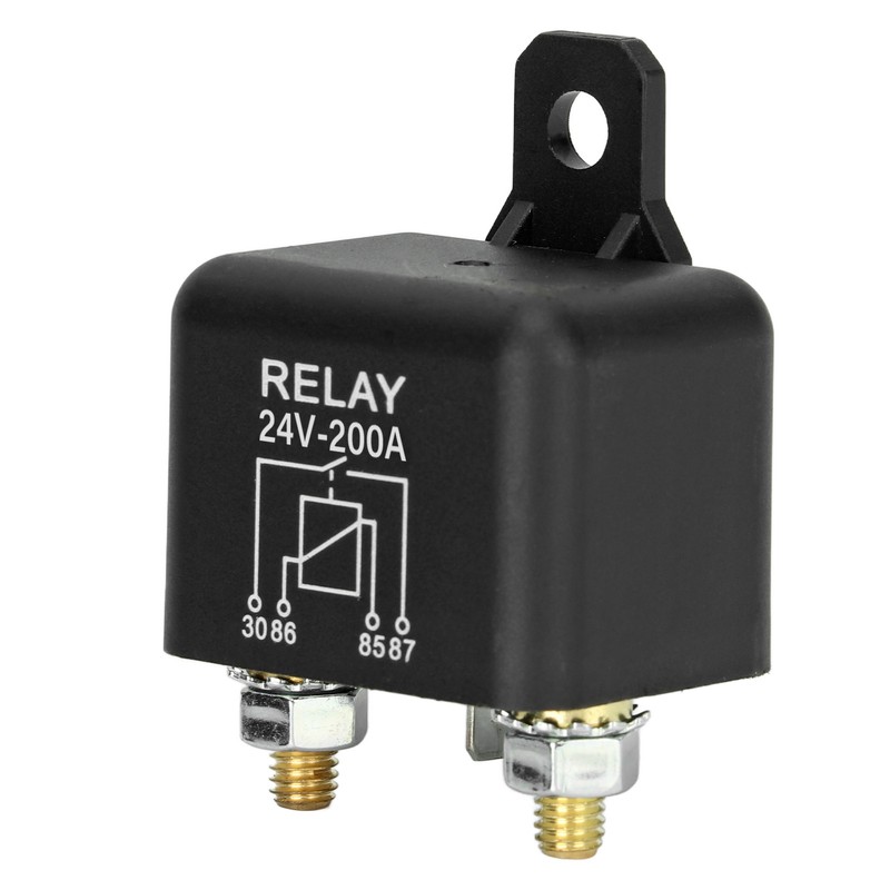 24V 200A Car Start Relay High Current Normally Open Brass