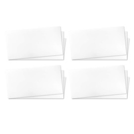 FILTERWOW Pack Of 3 White Flexible, Paintable & Trimmable Magnetic Vent Covers For Home, Garage, RV Or Other Use - Original Size 15 X 8 - 4 Pack (12 Covers)